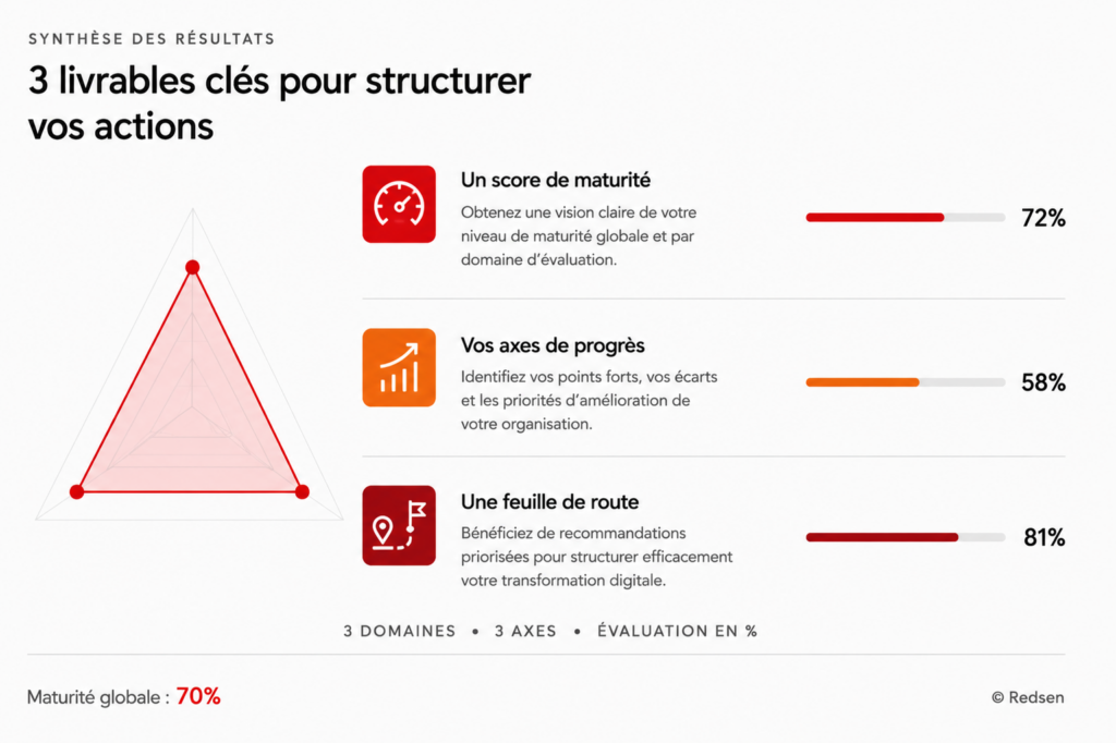 rapport audit maturité digital