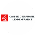 logo - Caisse d'epargne Ile-de-France - Client de Redsen